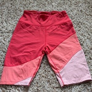Women's Vibrant Colorblock Bike Shorts